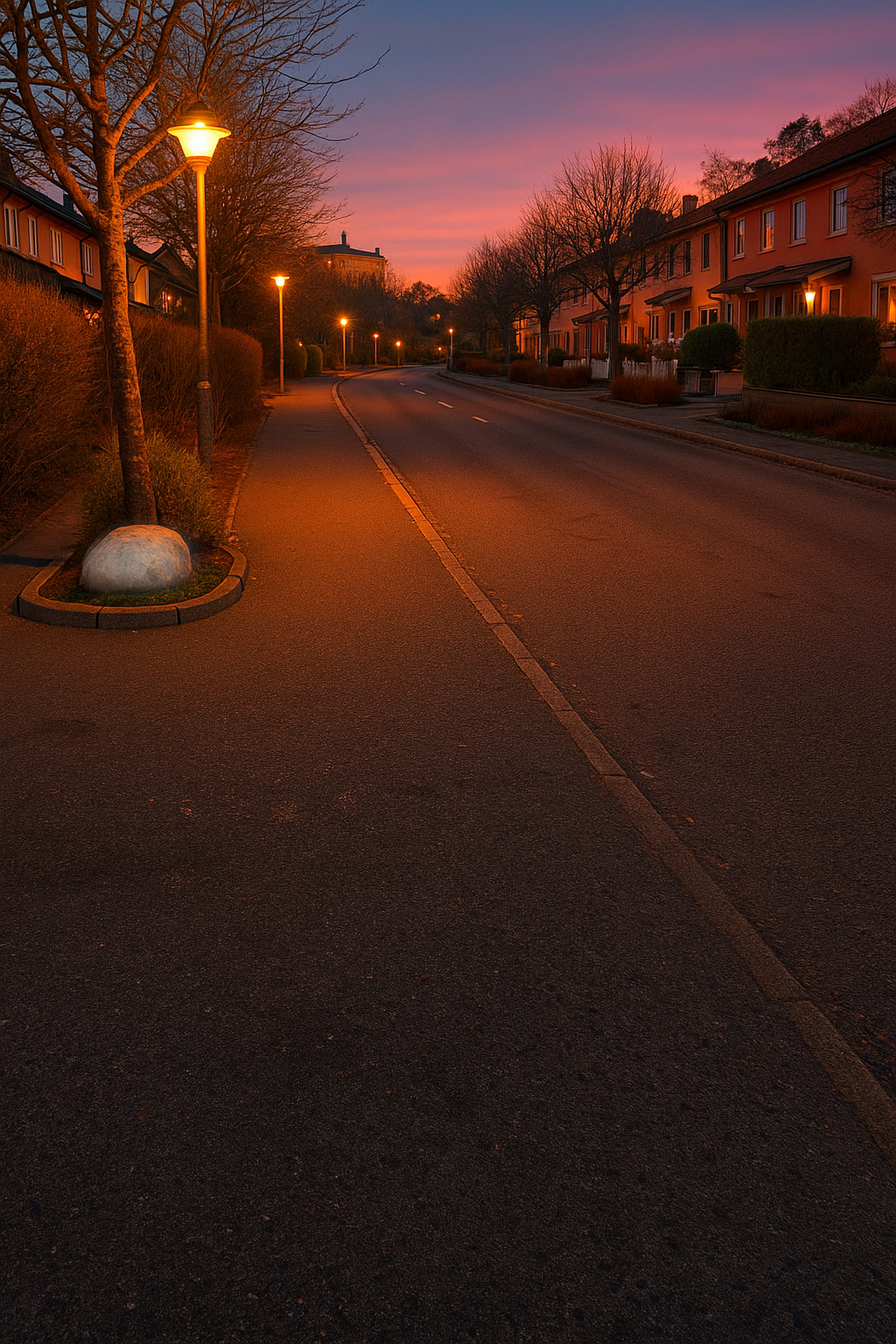 Vitmossestenen som samlingspunkt på kvällen